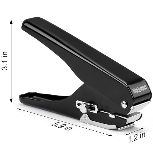 MyLifeUNIT Badge Hole Punch, Slot Puncher - Image 2