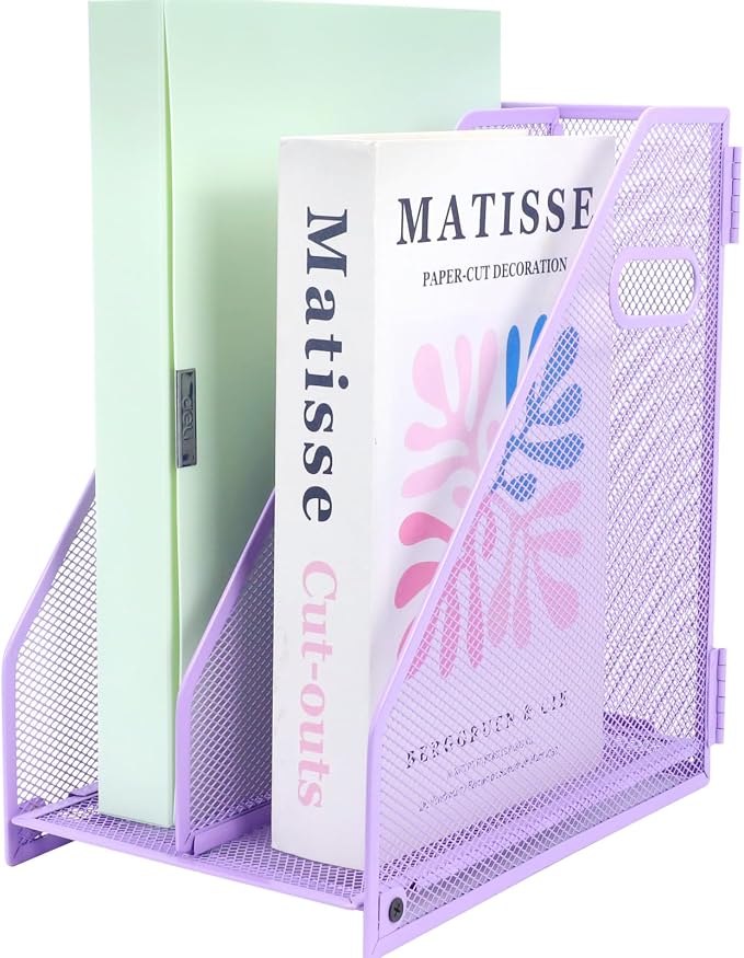 Desk Organizers, Metal Magazine File Holder by ideallife