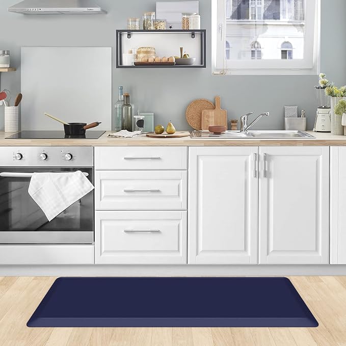 KitchenClouds Kitchen Mat Cushioned Anti Fatigue Kitchen Rug 0.8inch Waterproof - Image 7