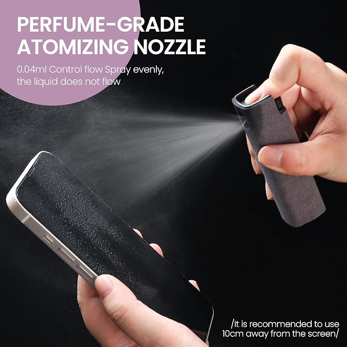 2 Pcs Screen Cleaner Kit, 3-in-1 Touchscreen Mist Cleaner Spray Bottle Tool & - Image 8