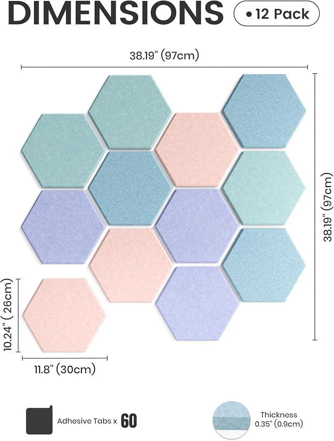 Fluxynara Hexagon Cork Board Alternative - Image 2