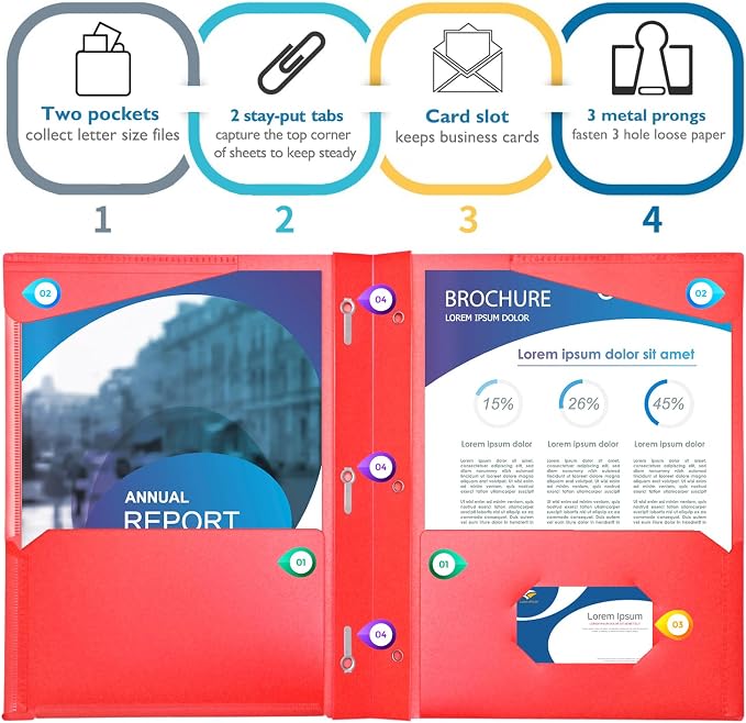 Heavy Duty Plastic Folders - Image 4