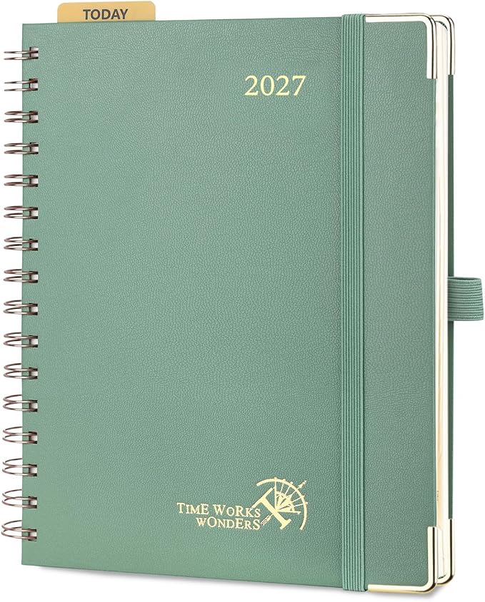 POPRUN 2027 Planner Daily Weekly and Monthly Calendar by POPRUN