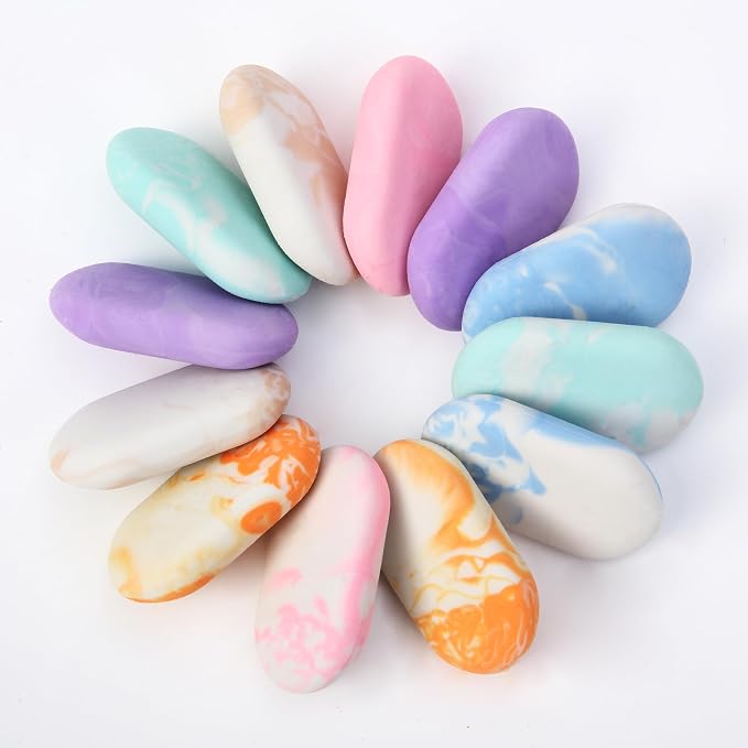 Mr. Pen- Marble Pencil Erasers, 12 Pack, Art Sketching, Clean Smudge-Free - Image 8