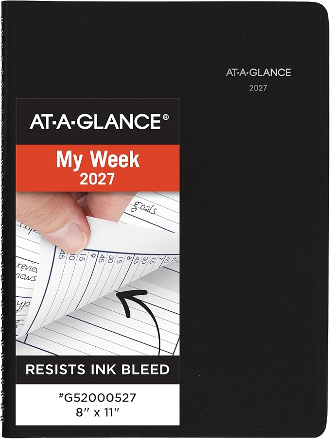 AT-A-GLANCE 2027 Appointment Book Planner, Quarter-Hourly by AT-A-GLANCE