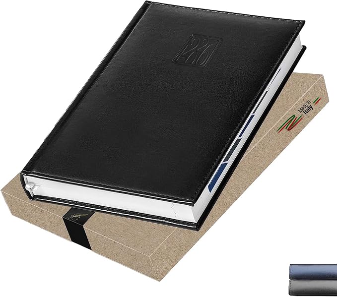 Leather Executive Daily Planner 2026 – A5-Compatible, One Page per Day Hourly - Image 9