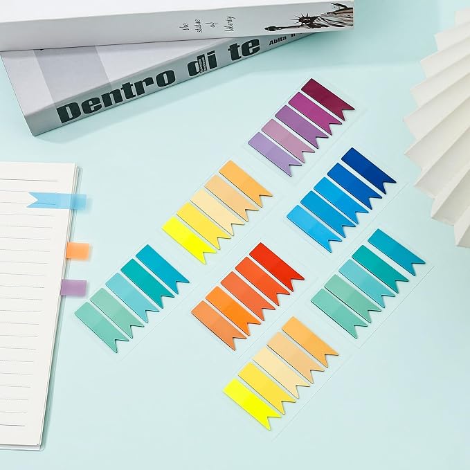 Temiary 1200 Pcs Transparent Sticky Index Tabs - Image 5