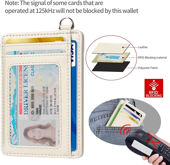 Slim Minimalist Front Pocket Wallet, RFID Blocking Credit Card Holder Wallet - Image 4