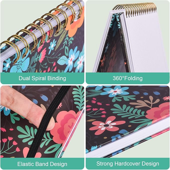 Spiral Notebook, A5 Lined Journal - Image 2