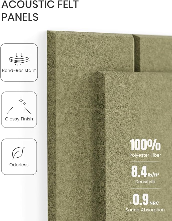 Felt Bulletin Board Tiles -28"x18" - Image 3