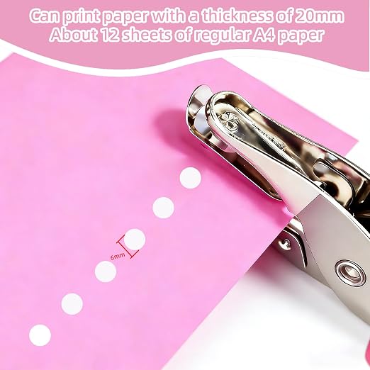 2PCS Single Hole Punch, 1/4" Hole Puncher - Image 6