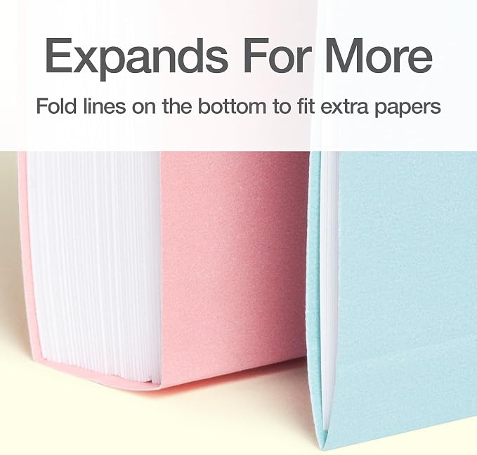 Oxford Hanging File Folders, 25 Pack, Letter Size, 5 Pastel Colors, 5 Tab - Image 4