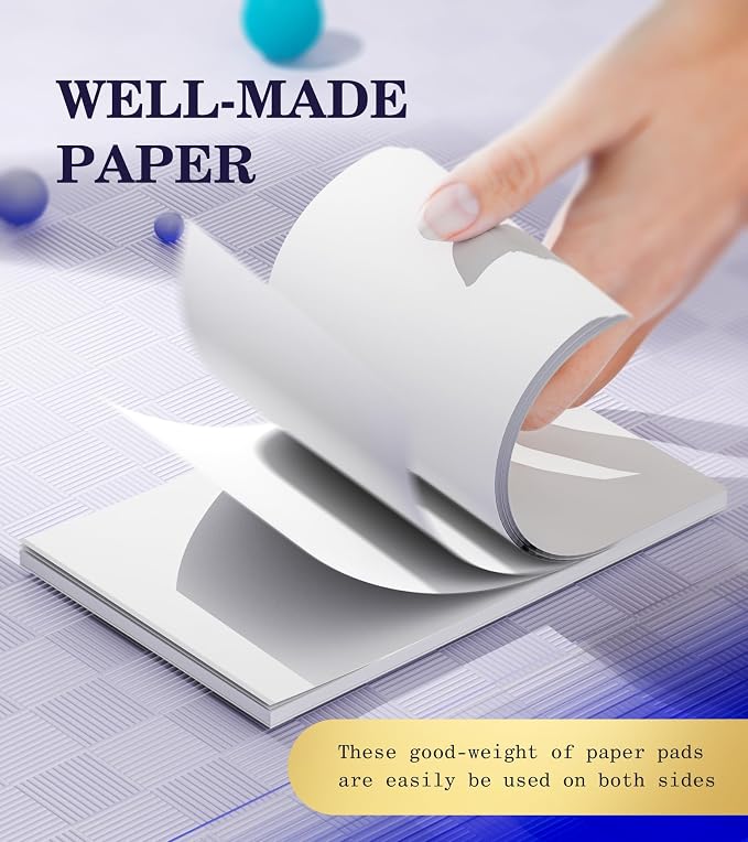 Small Note Pads 3x5 Pocket Notepad, 10 Pack Server Note Pads 3x5, Scratch Pads - Image 3
