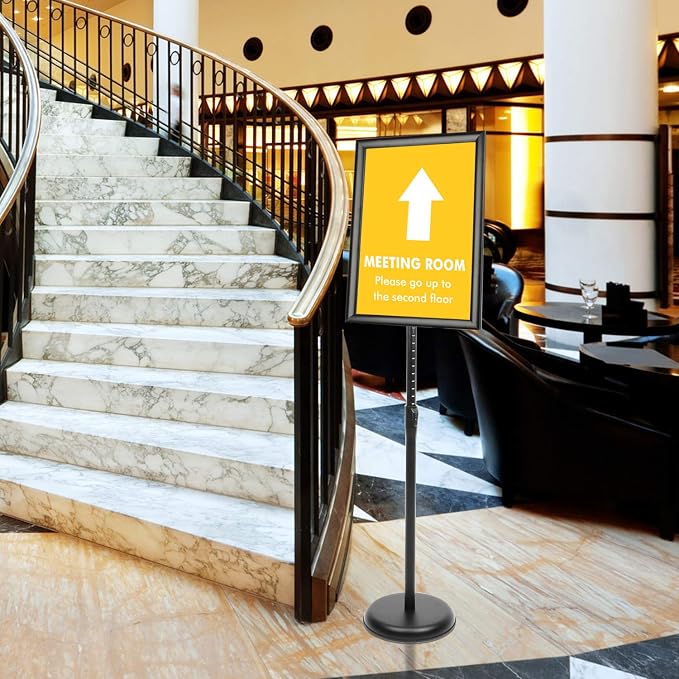 DISPLAYSWORKER Sign Stand, Sign Holder Floor Stand - Image 8