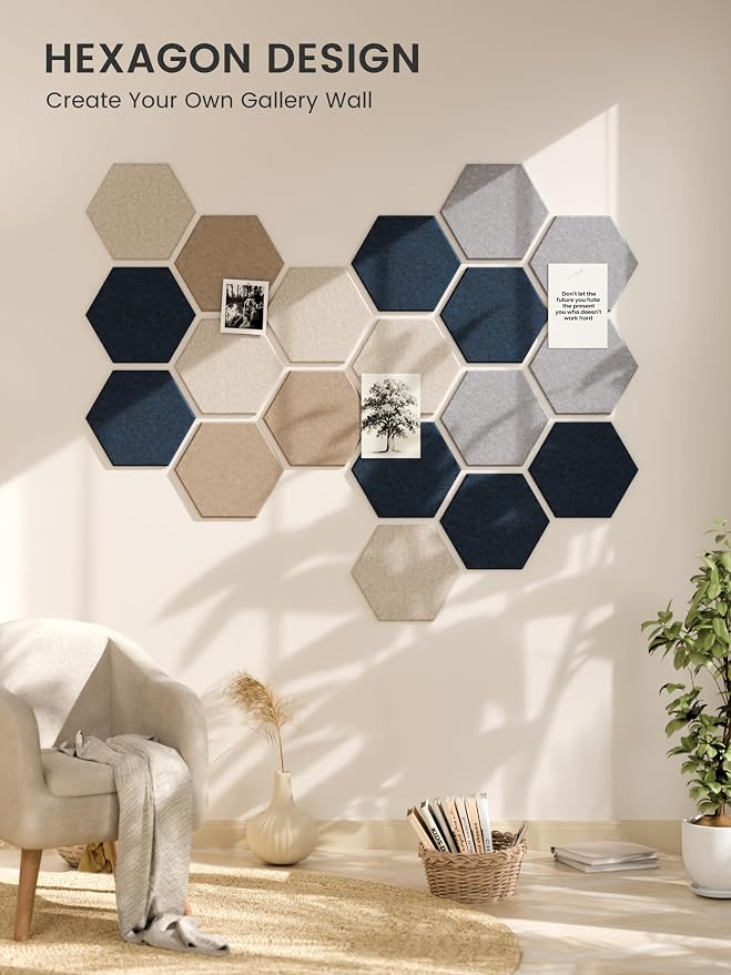 Fluxynara Hexagon Cork Board Alternative - Image 6