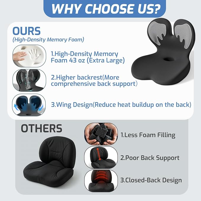 Seat Cushion, Office Chair Cushion - Image 7