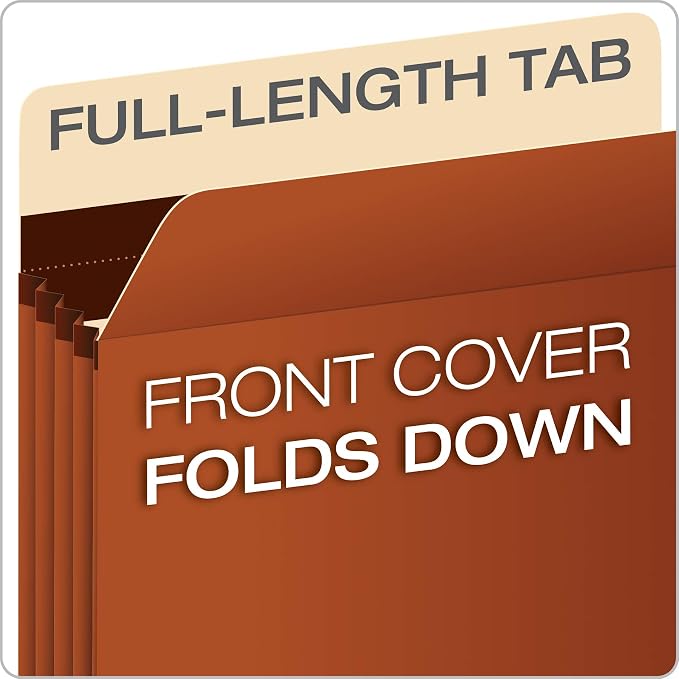 Pendaflex Expanding Accordion File Pockets, Extra Durable, Expands 3.5" - Image 4