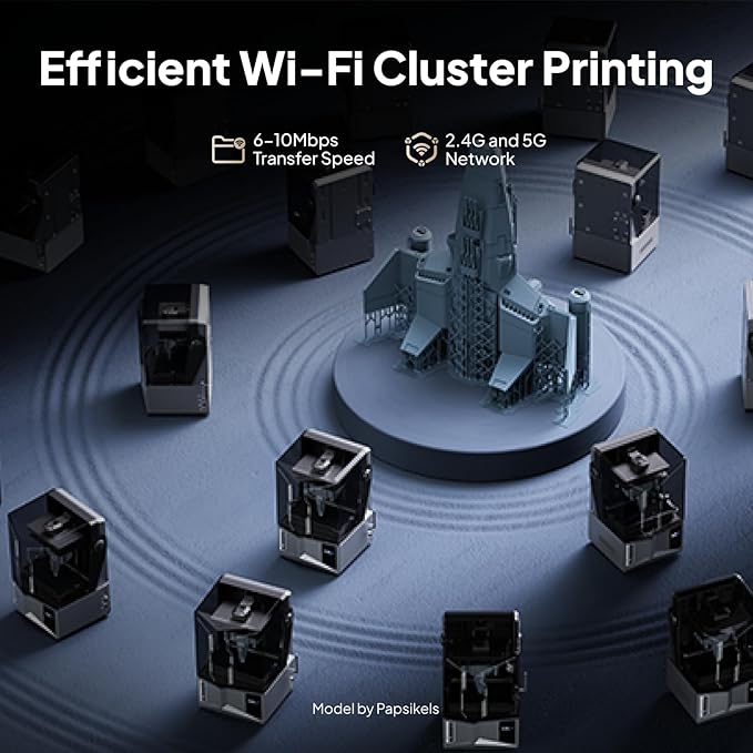 ELEGOO Saturn 4 Ultra 16K Resin 3D Printer MSLA, Smart Tank Heater, High Printing Speed to 150mm/h, AI Camera with Light, Built-in Wi-Fi, Large Print Size 211.68×118.37×220mm³-DeskLoop Office