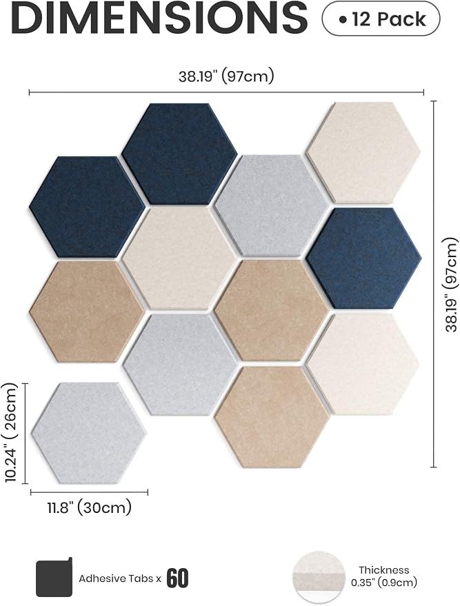 Fluxynara Hexagon Cork Board Alternative - Image 2