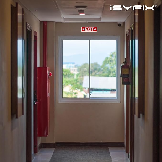 iSYFIX Exit Signs 12 Pack 12x4 Inch - Image 5
