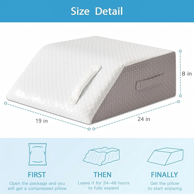 MEGCXIT Leg Pillow Elevation Blood Circulation, Leg Wedge - Image 4