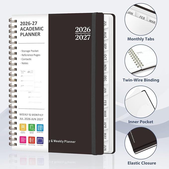 Planner 2026-2027, Weekly and Monthly Academic Planner, July 2026 - Image 5