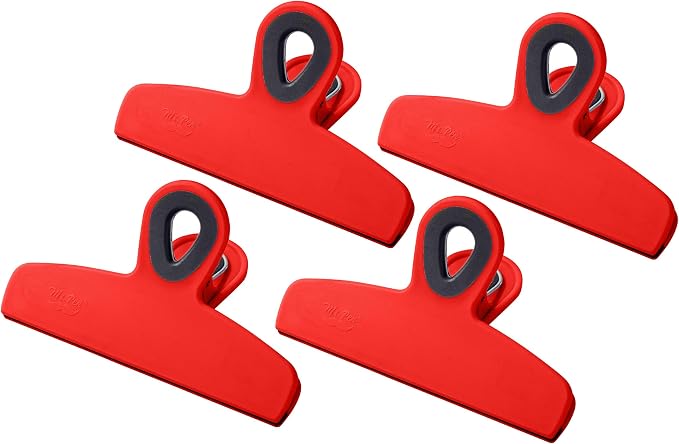 Mr. Pen- Magnetic Bag Clips, 4 Pack, Durable Plastic by MrPen
