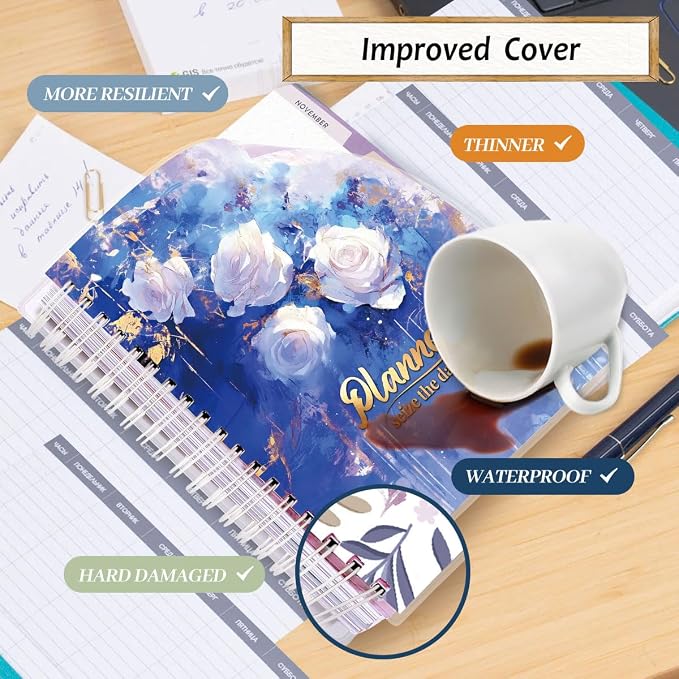 Planner 2026-2027, 18 Months Large Academic Daily Weekly Monthly Planner - Image 4