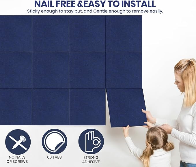 Large Cork Board Alternative 36" X 24" Bulletin Board - Image 7