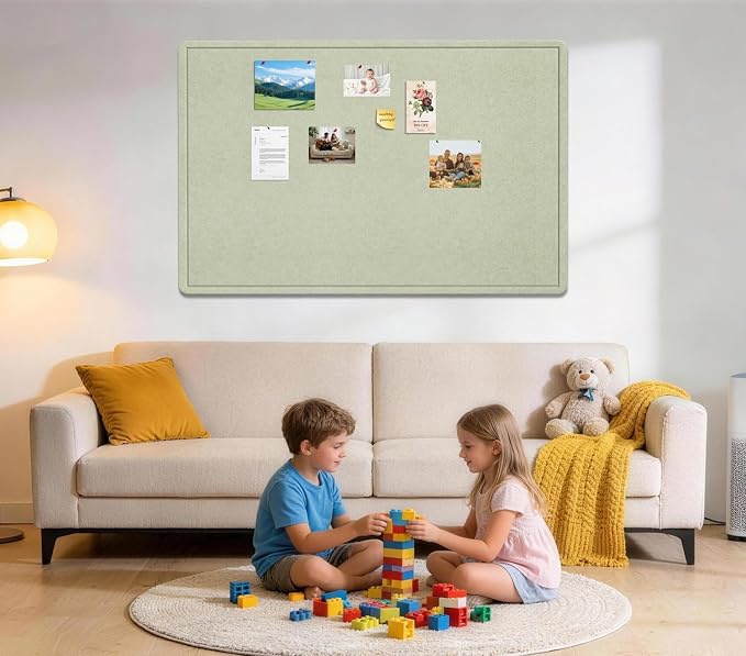 Large Bulletin Board, 72 X 48 inches Cork Board - Image 8
