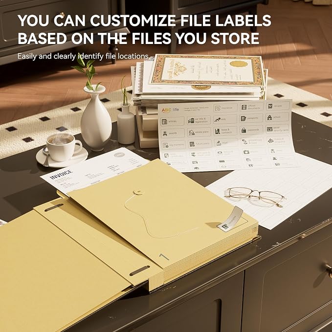 ABC life Document Organizer, Expanding File - Image 3