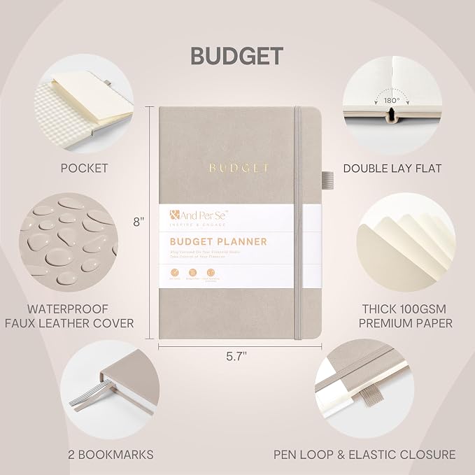 And Per Se Budget Planner, Budget Book - Image 2