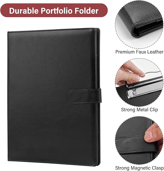 Professional Padfolio, business card holder and document storage - Image 4