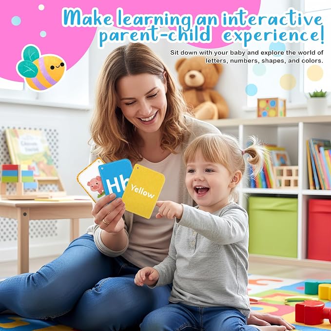Flash Cards are Designed for Toddlers Aged 1-3. The Set Includes 56 - Image 4