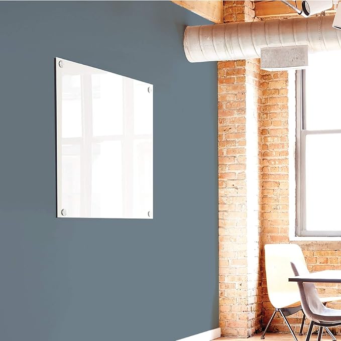 Quartet Dry Erase Board, Magnetic Whiteboard 48" x 48", Glass Board - Image 2