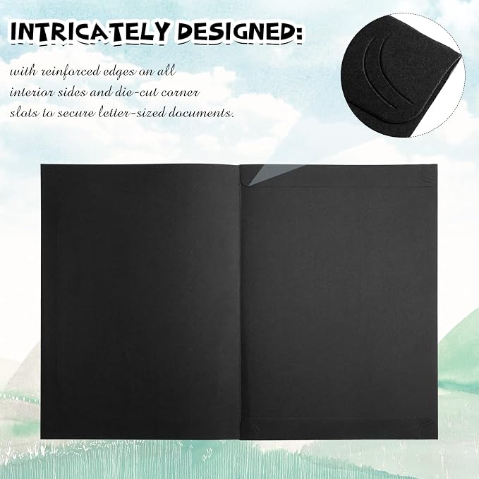 Fainne 80 Pieces Certificate Holders Diploma Holders Document Holder - Image 5
