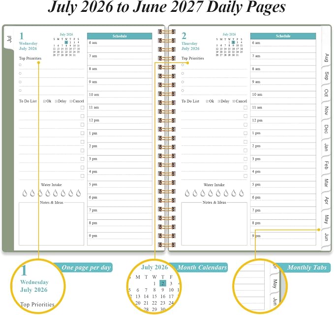 2026-2027 Daily & Monthly Planner - Image 3