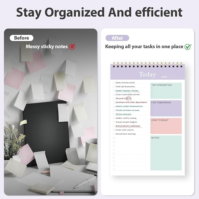 Weekly To Do List Notepad, Undated Planner - Image 3
