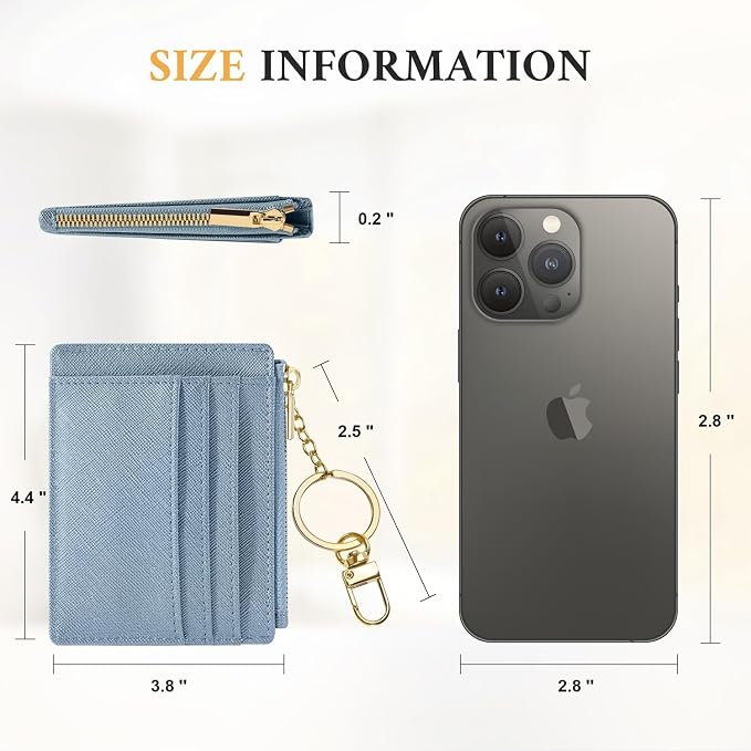 Sodsay Card Case Slim Front Pocket Wallet - Image 7