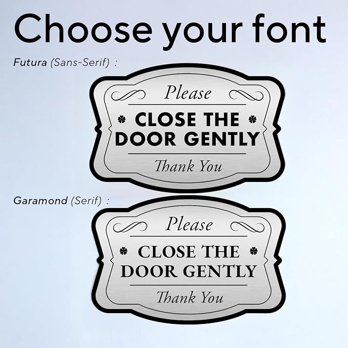 Custom Decorative Outdoor Metal Sign, Personalized Aluminum Driveway Sign - Image 9