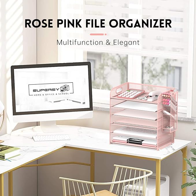 SUPEASY 6 Tier Desk Organizer - Image 2