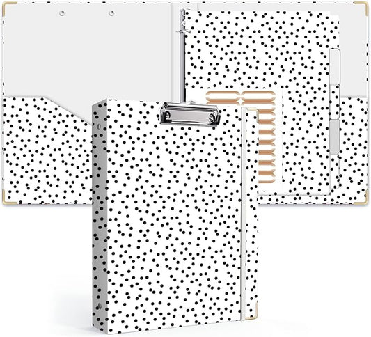 Lateefah 3 Ring Binder, 1 Inch Binder Organizer by Lateefah