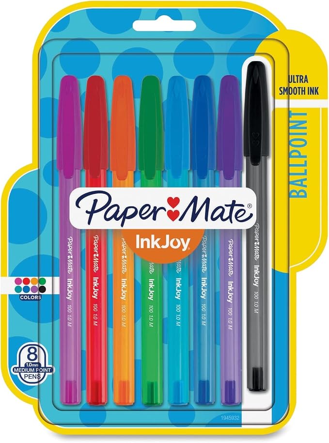 Paper Mate InkJoy 100ST Ballpoint Pens, Medium Point by Unknown