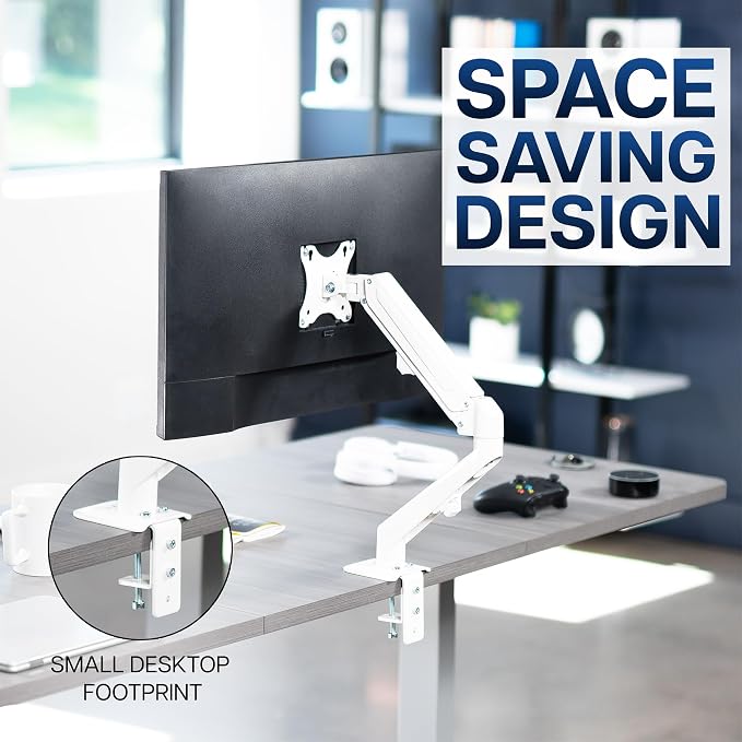 VIVO Heavy Duty Single Monitor Tension Arm - Image 8