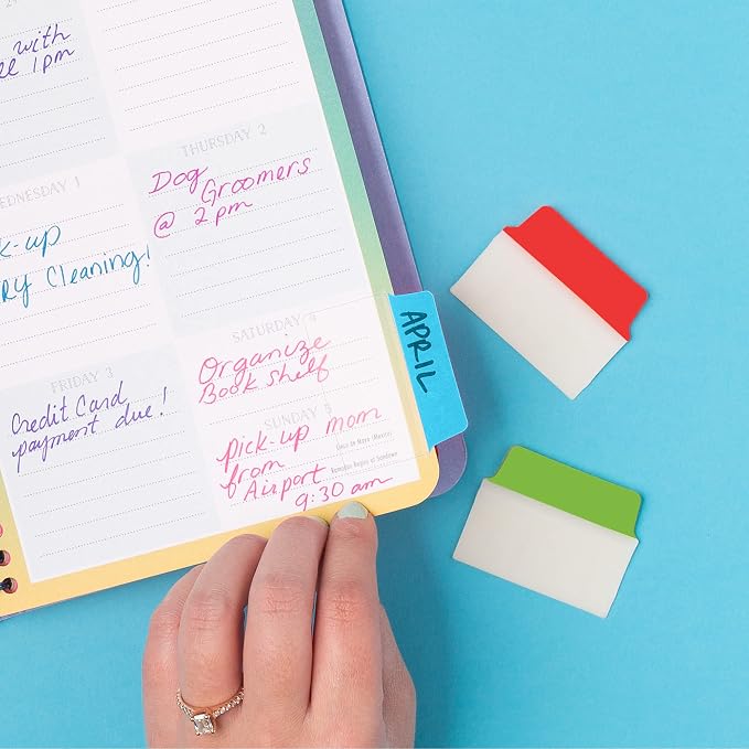 Avery Multiuse Ultra Tabs, 2-Side Writable, 24 Repositionable Tabs - Image 6