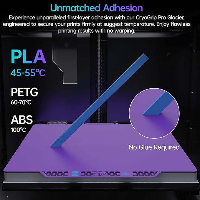 BIQU CryoGrip Pro Glacier Purple Compatible - Image 2