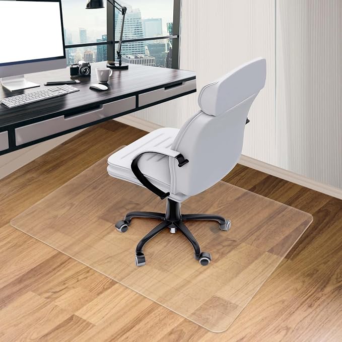 Clear Chair Mat for Hardwood Floors 36"x48" - Image 6