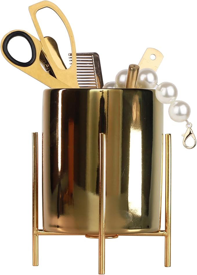 Gold Pen Holder Pen cup & Pen Holders Desk Accessores by SIEBOLD