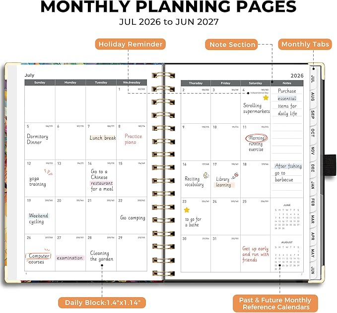 AHGXG Academic Planner 2026-2027, July 2026 - Image 2