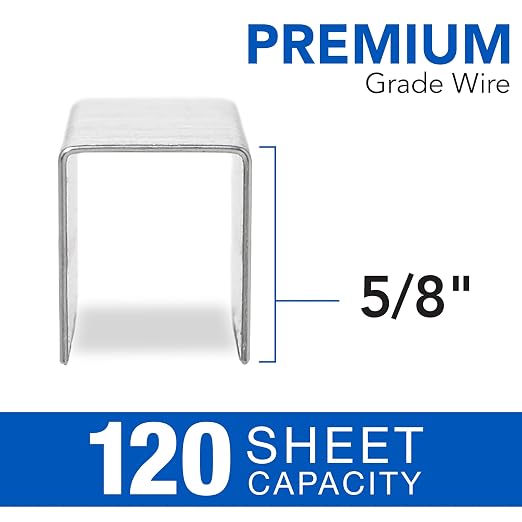 Swingline Staples, Heavy Duty, 5/8" Length, 20-120 Sheet Capacity, 1 Pack - Image 3